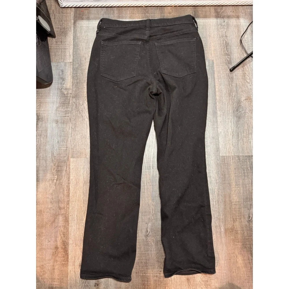 Women's J.CREW Essential Straight Black Jeans Size 27
